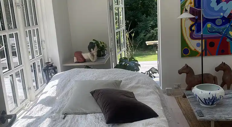 Familievenligt sommerhus tæt på strand og natur