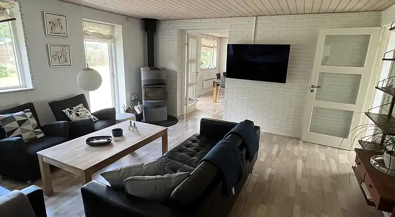 Hyggeligt sommerhus tæt på stranden