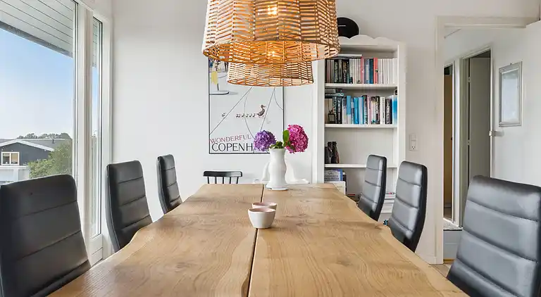 Ferienhaus am Skåstrup Strand mit Meerblick
