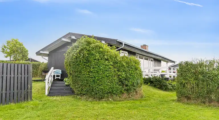 Ferienhaus am Skåstrup Strand mit Meerblick