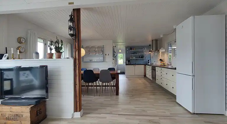 Gemütliches Ferienhaus in Strandnähe