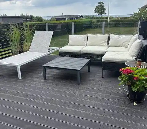 Ferienhaus mit Meerblick