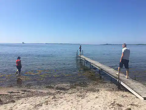 Ferienhaus mit Meerblick