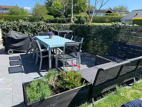 Ferienhaus mit Meerblick