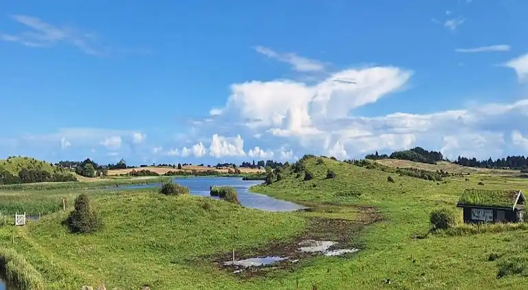 Semesterbostad vid Hejlsminde Strand