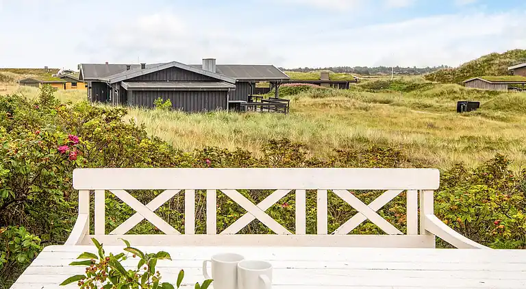 Semesterbostad vid Houvig Strand