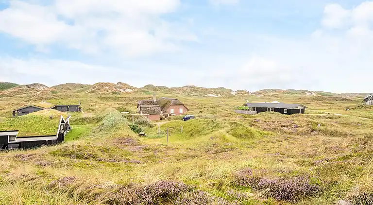 Semesterbostad vid Houvig Strand