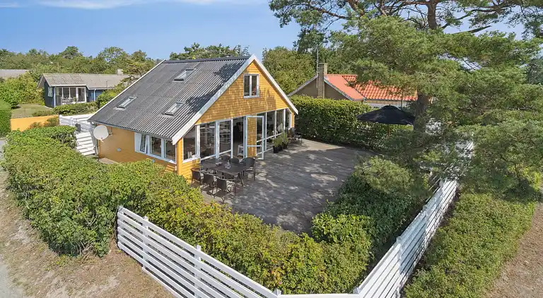 Panoramablick und Dänemarks bester Strand