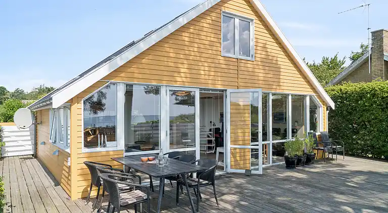 Panoramablick und Dänemarks bester Strand