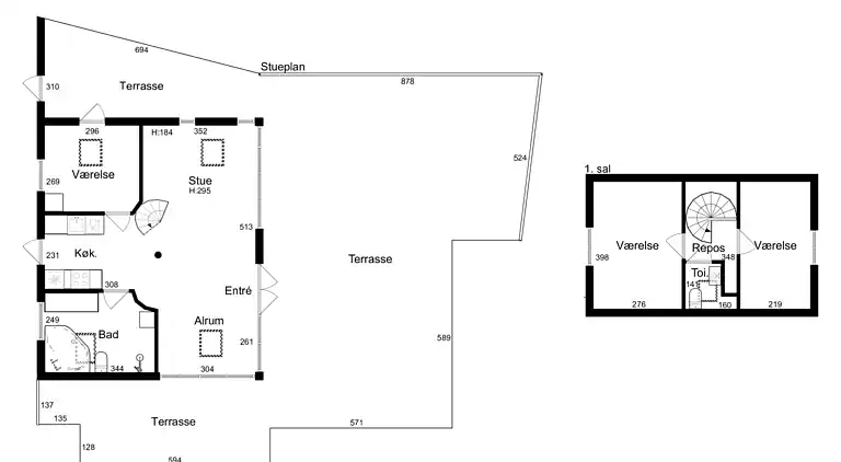 Panoramablick und Dänemarks bester Strand
