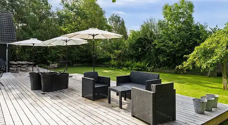 Moderne hus til kip med udespa og sauna 