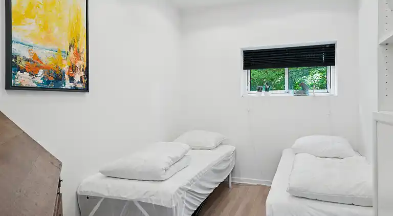 Moderne hus til kip med udespa og sauna 