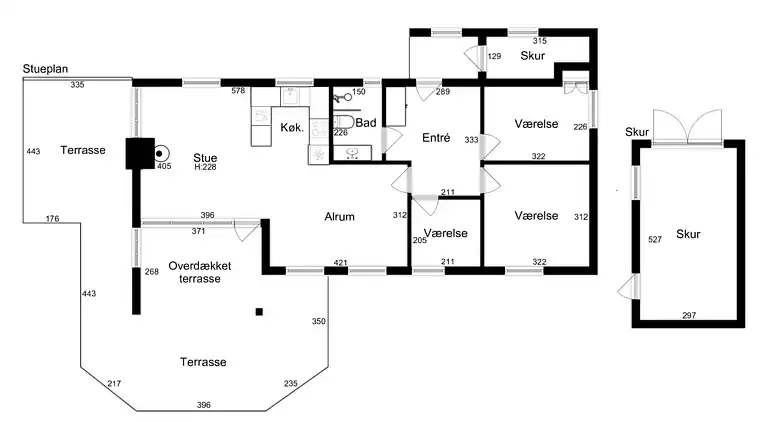 Gemütliches Ferienhaus in Strandnähe