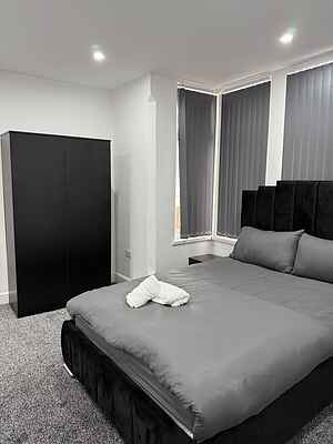 Appartement paisible à Luton avec chauffage électrique et