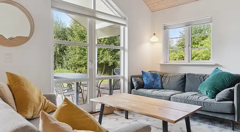 Feriehus med spa nær strand, skov og kultur