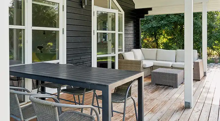 Feriehus med spa nær strand, skov og kultur