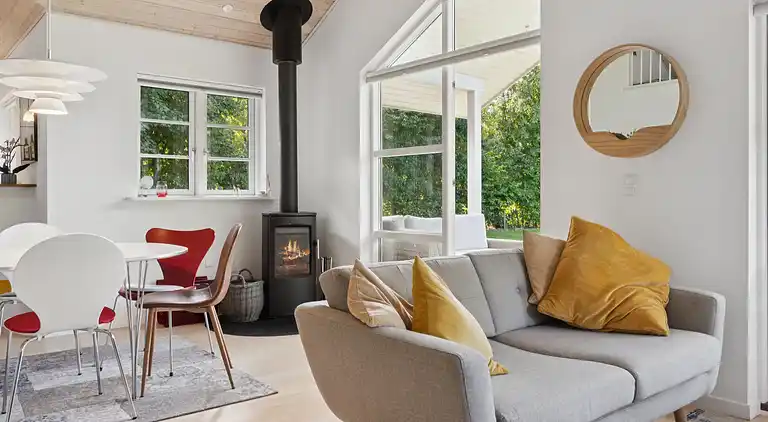 Feriehus med spa nær strand, skov og kultur