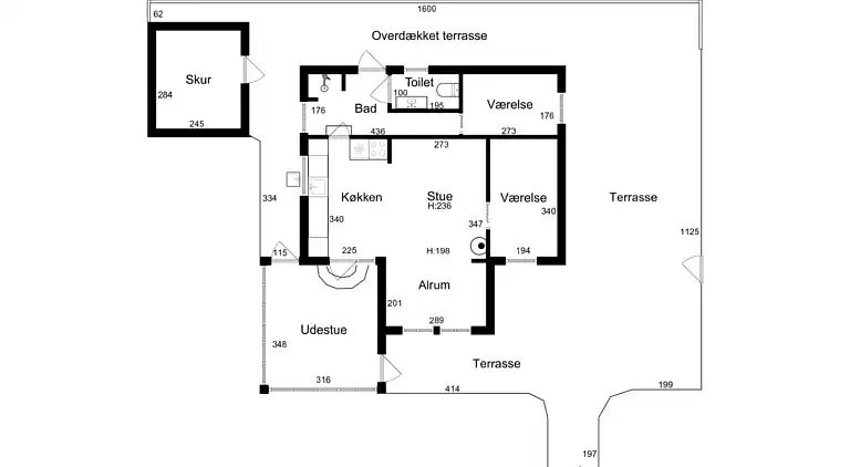 Klassisk sommerhus idyl 