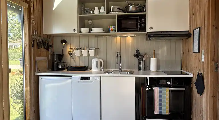 Gemütliches kleines Ferienhaus mit Meerblick