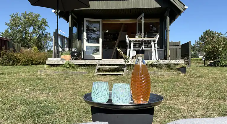 Gemütliches kleines Ferienhaus mit Meerblick