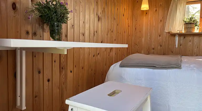 Gemütliches kleines Ferienhaus mit Meerblick