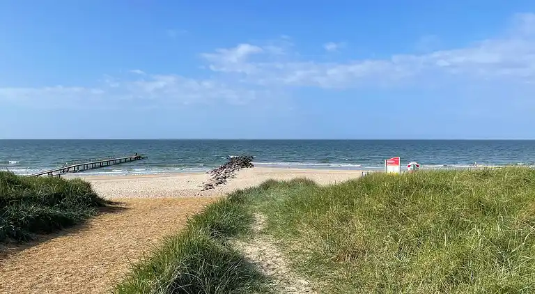Semesterbostad vid Blåvand Strand