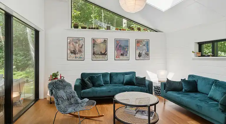 Dejligt lyst sommerhus ved Ordrup