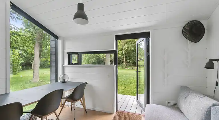 Dejligt lyst sommerhus ved Ordrup