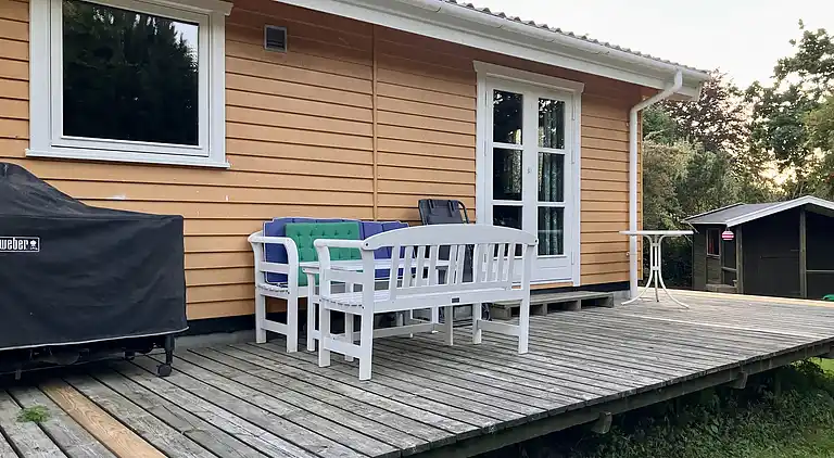 Sommerhushygge ikke langt fra strand og skov