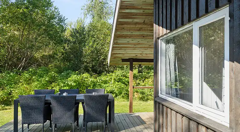 Ferienhaus auf Naturgrund 800 m von Nordsee