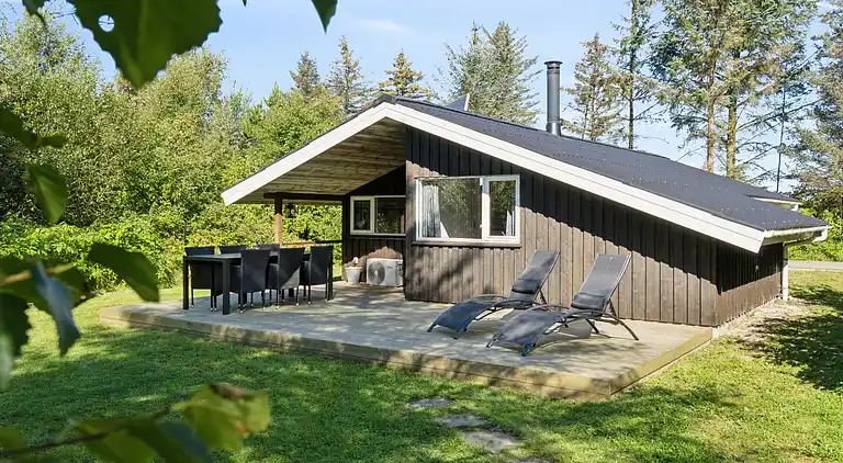 Ferienhaus auf Naturgrund 800 m von Nordsee