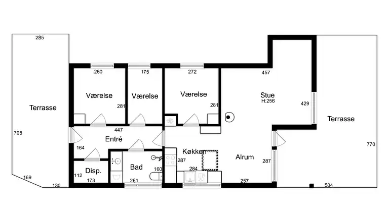 Ferienhaus auf Naturgrund 800 m von Nordsee