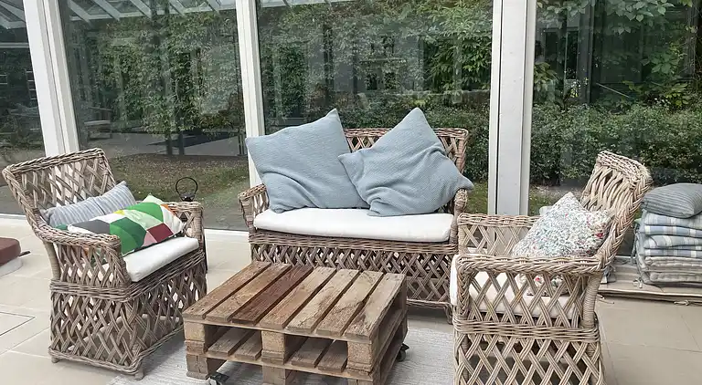 Stor feriebolig tæt på naturen