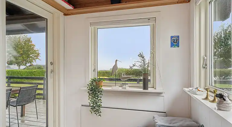 Ferienhaus in Horne mit Meerblick