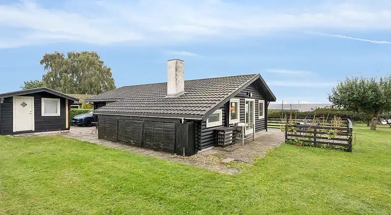 Ferienhaus in Horne mit Meerblick