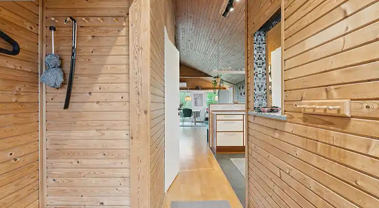 Ferienhaus in Horne mit Meerblick