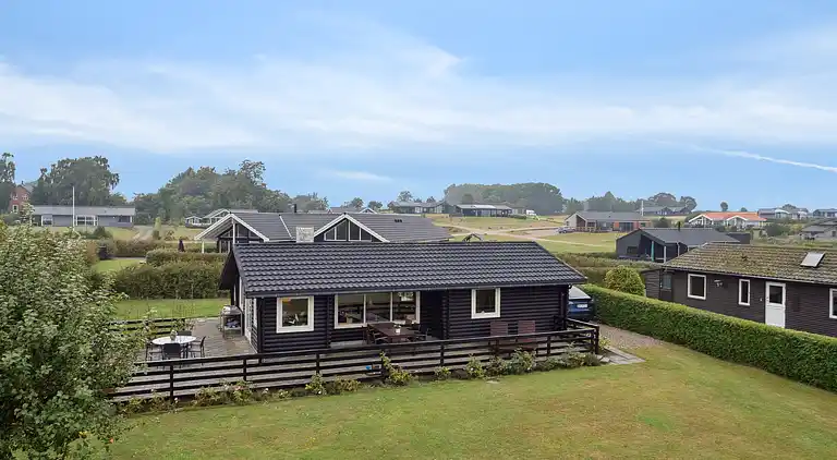 Ferienhaus in Horne mit Meerblick