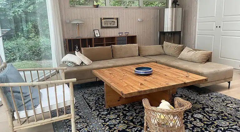 Stor feriebolig tæt på naturen