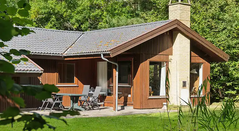 Gemütliches Ferienhaus nahe Dybesø Natur