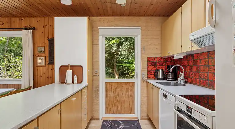 Gemütliches Ferienhaus nahe Dybesø Natur