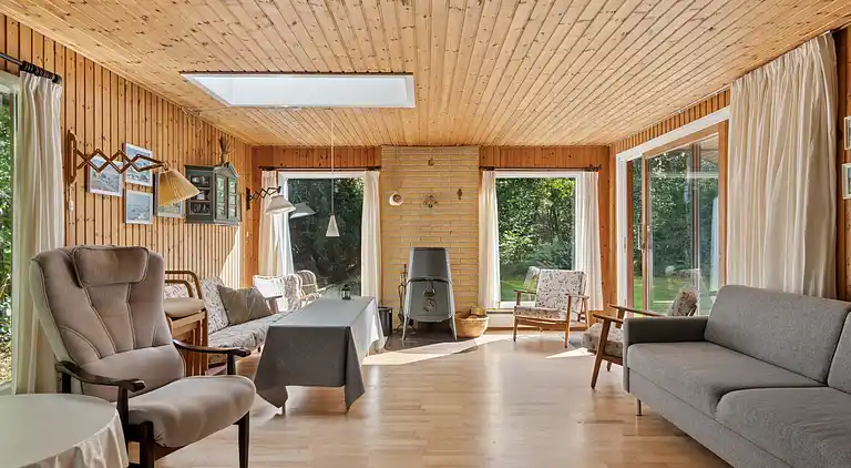 Gemütliches Ferienhaus nahe Dybesø Natur