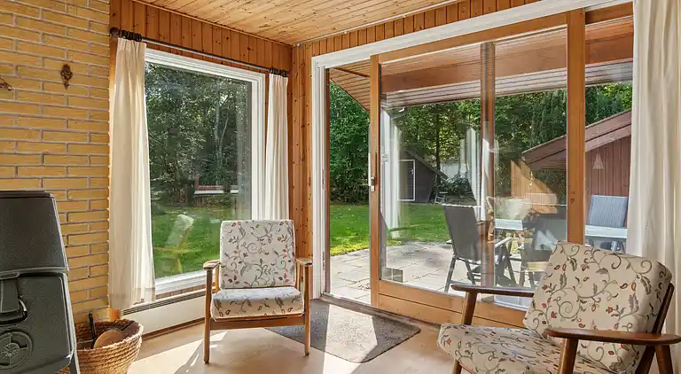 Gemütliches Ferienhaus nahe Dybesø Natur