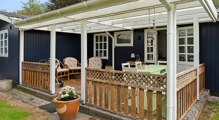 Renoviertes klassisches Ferienhaus am Strand