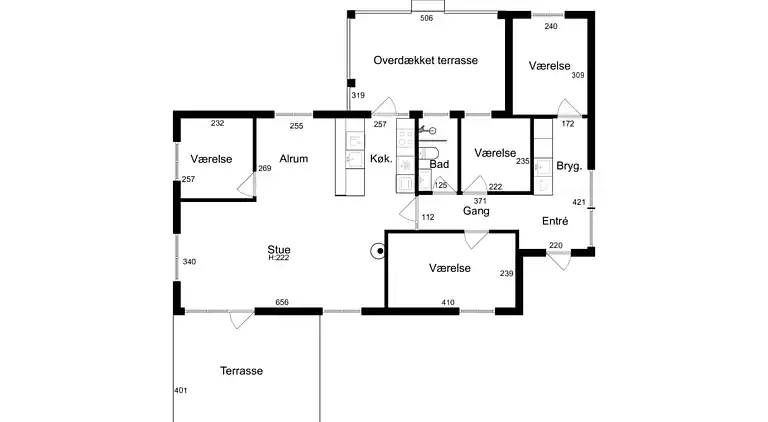 Renoviertes klassisches Ferienhaus am Strand