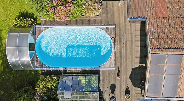 Schönes Ferienhaus mit Pool nahe Havnsø Strand