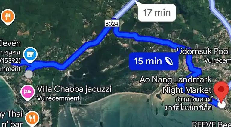 Baan ton mai 2 bedrooms 400 m from the beach