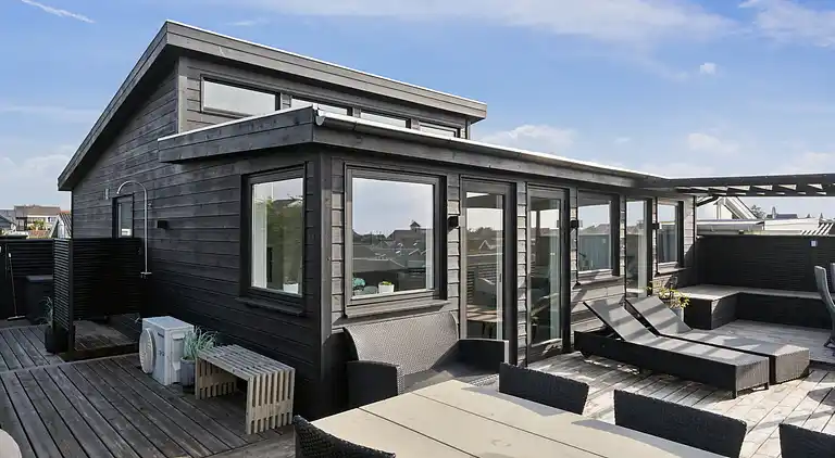 Deligt feriehus med havudsigt