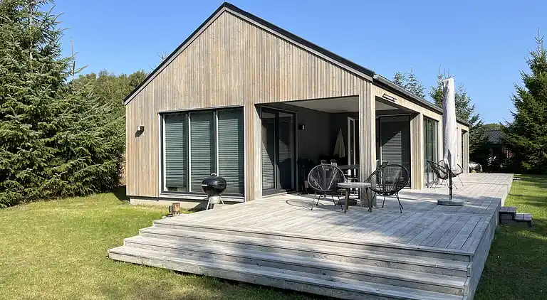 Arkitekttegnet ferieperle på Bornholm