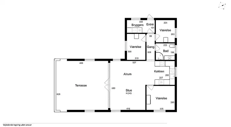 Gemütliches Haus nah am Strand mit Garten