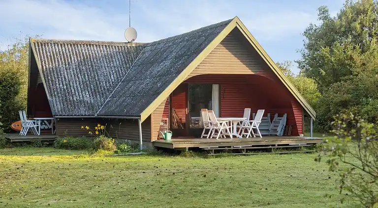 Sommerhus på idylliske Agersø nær strand